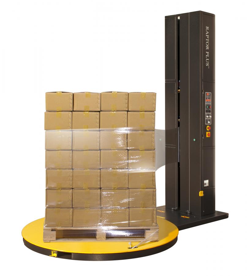 M&aacute;y tự động quấn m&agrave;ng pe xung quang pallet